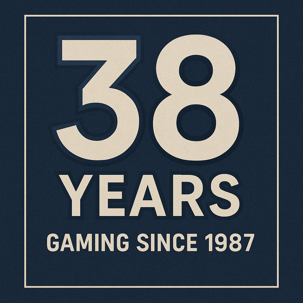 38 years in gaming